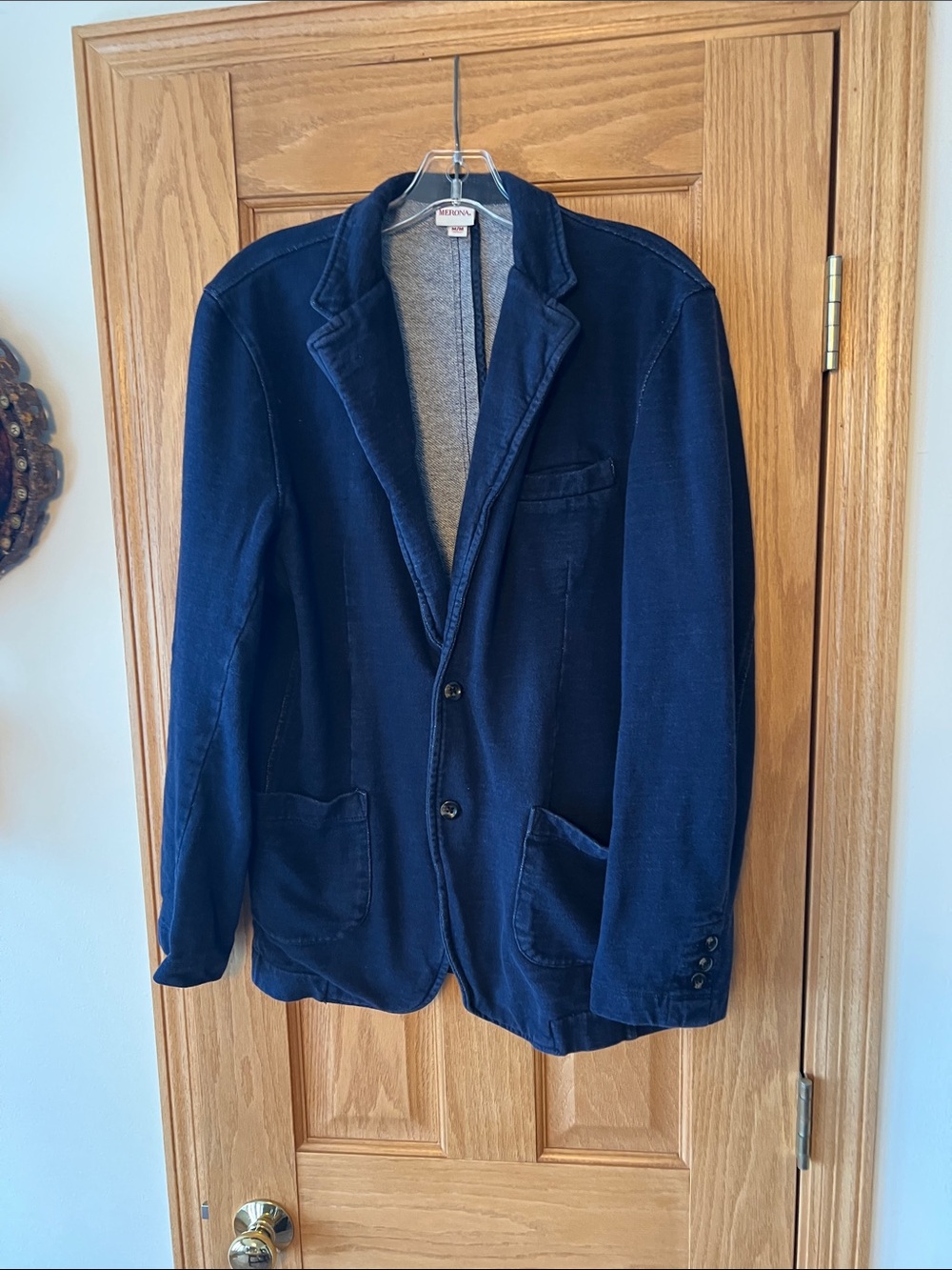 Merona Worn Cotton Sports Coat